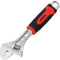 Amtech Adjustable Wrench Injected Grip 8"