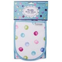 Cooksmart Spotty Dotty Double Oven Glove