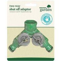 Kingfisher Two Way Shut Off-Adaptor