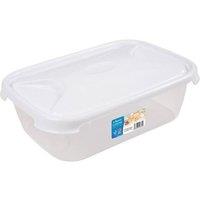 Wham Cuisine Rectangular Food Storage Box White Lid 2.7L