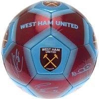 West Ham United FC Flight Football in Burgundy