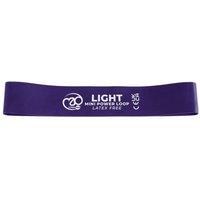 Yoga-Mad Latex Free Mini Resistance Band in Purple
