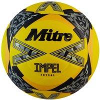 Mitre Impel Logo Futsal Football in Mustard