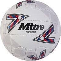 Mitre Shooter Netball in Off-White