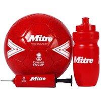 Mitre 2025 2026 Emirates FA Cup Gift Set in Red