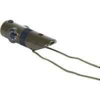 Mil-Com 7 in 1 Survival Whistle in Green