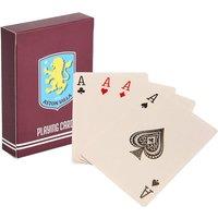 Aston Villa FC Playing Card Deck in Maroon