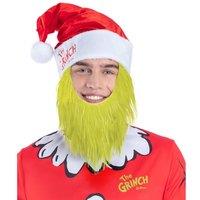 The Grinch Santa Hat Costume Accessory in Red
