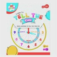 IG Design Learn To Tell The Time Clock Activity Book