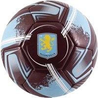 Aston Villa FC Turbine Print Football in Red