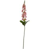 Hill Interiors The Natural Garden Collection Foxglove Artificial Plant in Pink