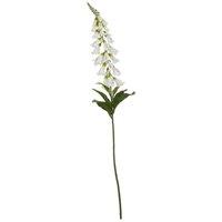 Hill Interiors The Natural Garden Collection Foxglove Artificial Plant in White