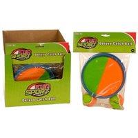 Fun Sport Catch Pad & Ball Set in Tangerine