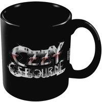 Ozzy Osbourne Logo Mug in Black