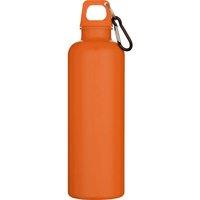 Floso Oregon Plastic Carabiner Clip 750ml Water Bottle in Orange