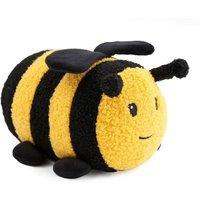 Something Different Plush Bee Doorstop in Bright Yellow