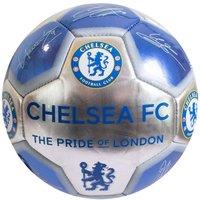 Chelsea FC Skill Printed Signature Football in Mid Blue