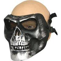 Viper Skull Hardshell Face Mask in Black
