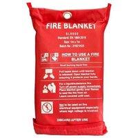 Securlec Fire Blanket in Red