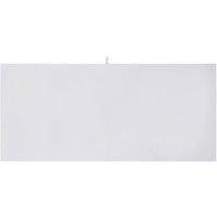 Towel City Plain Quick Dry Beach Towel in White