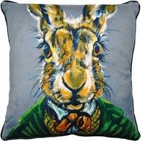 Louise Brown Hartley Rabbit Filled Cushion