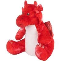 Mumbles Zippie Dragon Plush Toy in Red