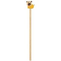 MidOcean Circo Dog Wooden Pencil With Eraser in Beige