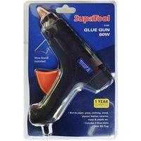 SupaTool Glue Gun (UK Plug) in Black