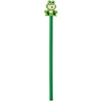 MidOcean Circo Frog Wooden Pencil With Eraser in Green