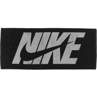 Nike Graphic Training Jacquard Towel in Black