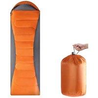 Nordara 4 Season Single Sleeping Bag Waterproof Outdoor Camping in Orange