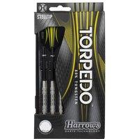Harrows Torpedo Tungsten Darts (Pack of 3) in Black | Size: 21g