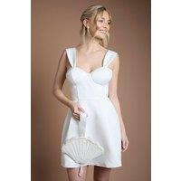 Coast Women's Bridal Nessa Sequin Shell With Tassel Grab Bag in Ivory