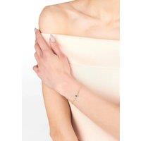 Latelita Women's Evil Eye Enamel Dark Blue Bracelet Gold in White