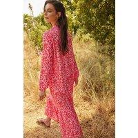 WOVCOR Women's High Neck Long Sleeve Tiered Midi Dress | Size: 8