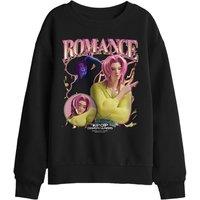 Netflix Kpop Demon Hunters Saja Boys Romance Homage Kids Sweatshirt, Black | Size: 5-6 Years