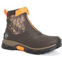 Muck Boots Men's 'Apex Mid Zip' Wellington Boots in Dark Brown | Size: 11