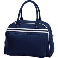 Bagbase Men's Retro Bowling Bag (23 Litres) Pack of 2 in Mid Navy