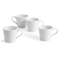Royal Doulton Gordon Ramsay Maze White Mugs 400ml - Set of 4