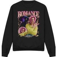 Netflix Kpop Demon Hunters Saja Boys Romance Homage Sweatshirt, Black | Size: Medium