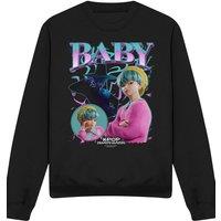 Netflix Kpop Demon Hunters Saja Boys Baby Homage Sweatshirt, Black | Size: Medium