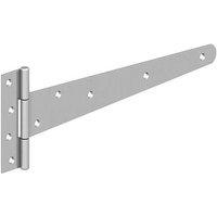 Unifix PRS 121M Medium Tee Hinge BZP - 381mm - Box of 5 in Silver