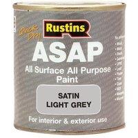 Rustins ASAP Paint Light Grey 250ml