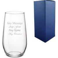 Uniqueful Personalised Engraved 390ml Infinity High Ball Glass Birthday Friend in Clear | Size: 1000ml