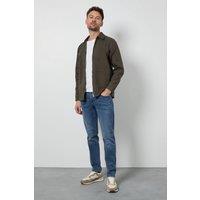 Burton Men's Light Vintage Wash Stretch Slim Fit Jeans in Light Blue | Size: 30S