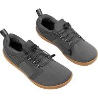 Men's Breathable Mesh Trainers in Dark Grey | Size: 9