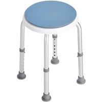 VEVOR Adjustable Shower Chair 360 Degree Rotating Non-Slip Bench