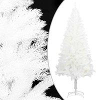Berkfield Home Artificial Pre-lit Christmas Tree with Ball Set White 120 cm