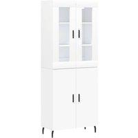Berkfield Home Highboard White 69.5x34x180 cm Engineered Wood