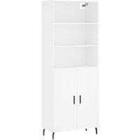 Berkfield Home Highboard White 69.5x34x180 cm Engineered Wood